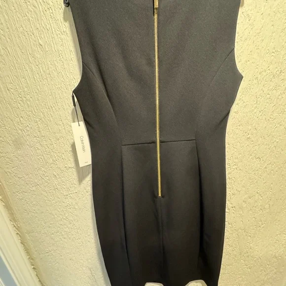 Calvin Klein Black Sheath Mini Dress - Picture 3 of 9